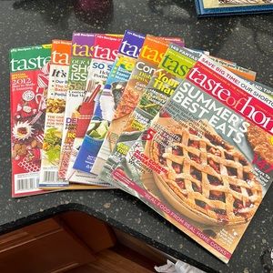 Vintage 2010 and 2011 Taste of Home magazines